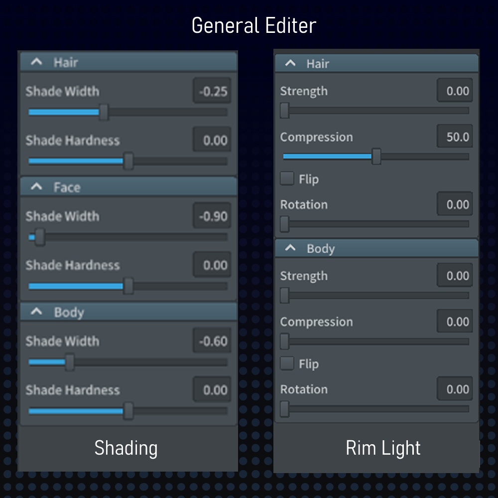 4 Piece Tail Texture + Tail Preset Set