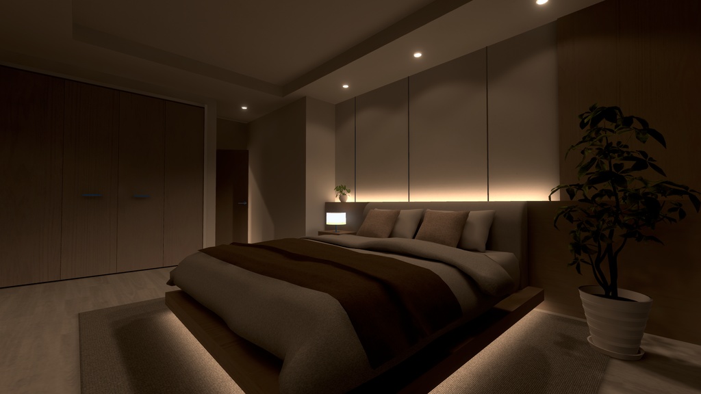 【VRC向けワールド】Serenity Room(クエスト/PC対応)