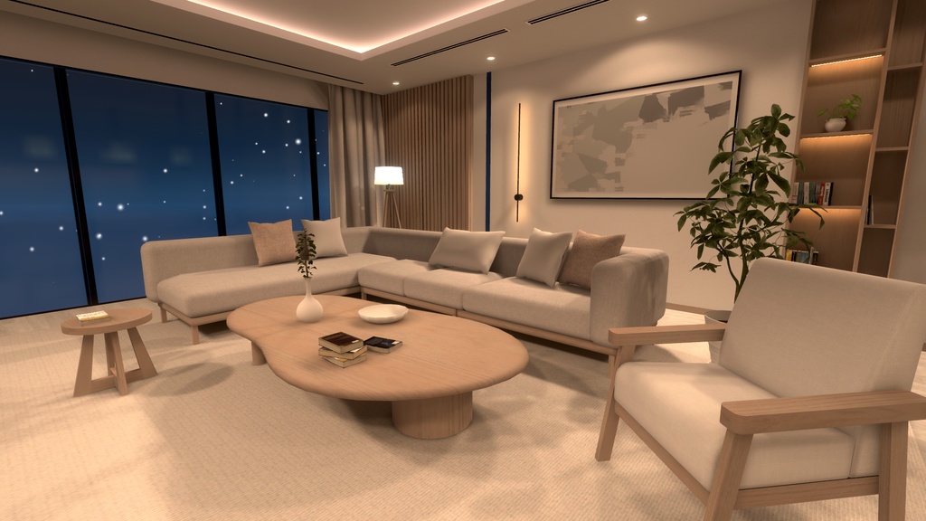 【VRC向けワールド】Serenity Room(クエスト/PC対応)