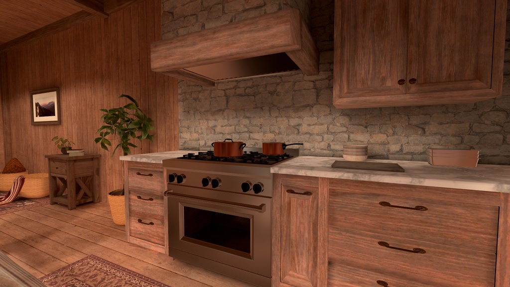 【VRC向けワールド】SLEEPY COTTAGE(クエスト/PC対応)