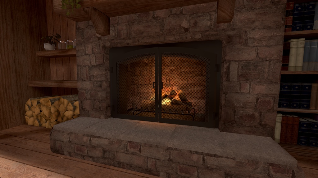 【VRC向けワールド】SLEEPY COTTAGE(クエスト/PC対応)