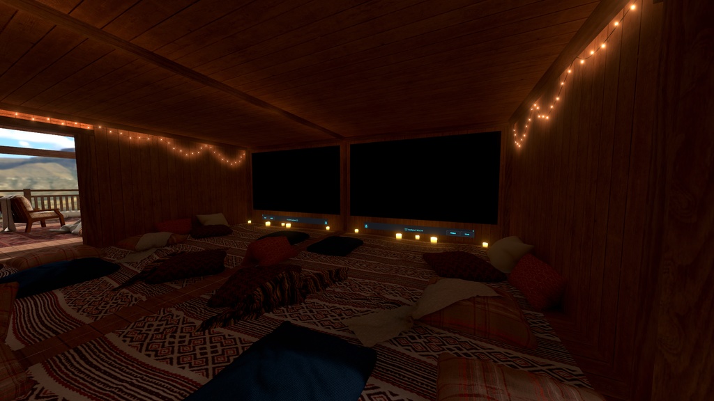 【VRC向けワールド】SLEEPY COTTAGE(クエスト/PC対応)