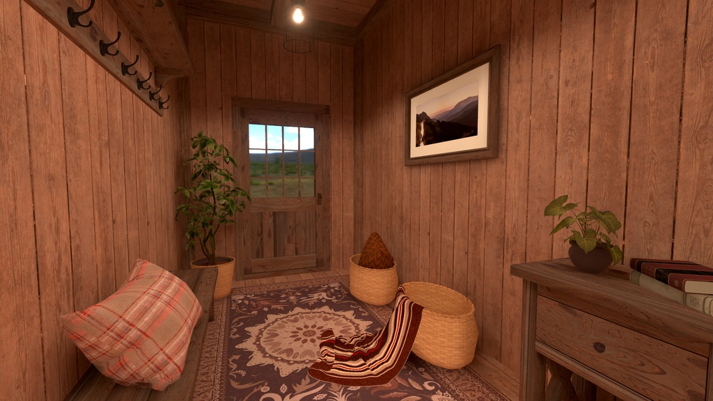 【VRC向けワールド】SLEEPY COTTAGE(クエスト/PC対応)