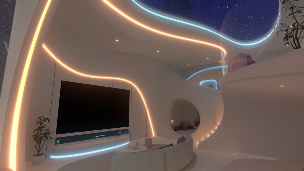 【VRC向けワールド】LumiRoom(クエスト/PC対応)