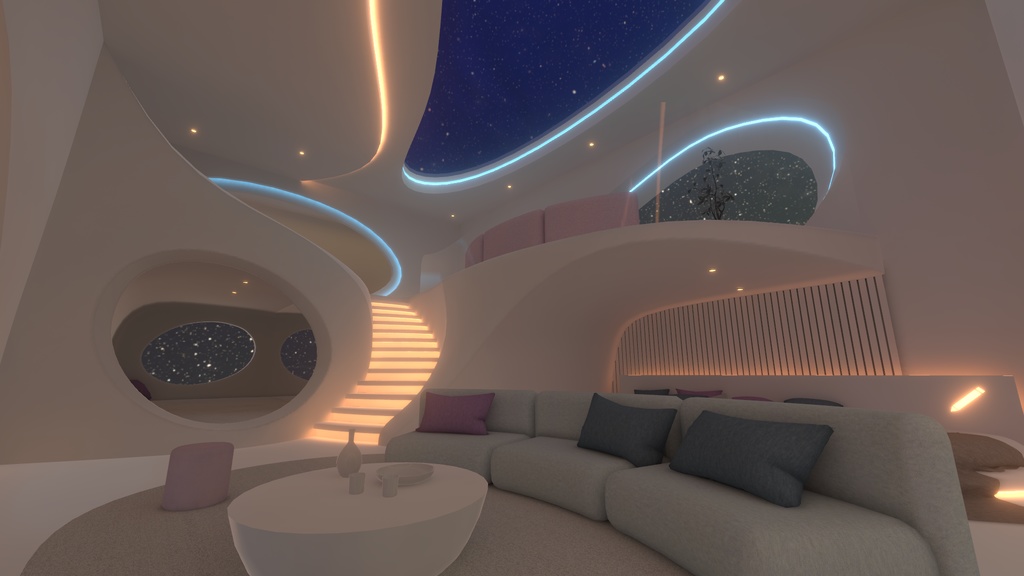 【VRC向けワールド】LumiRoom(クエスト/PC対応)