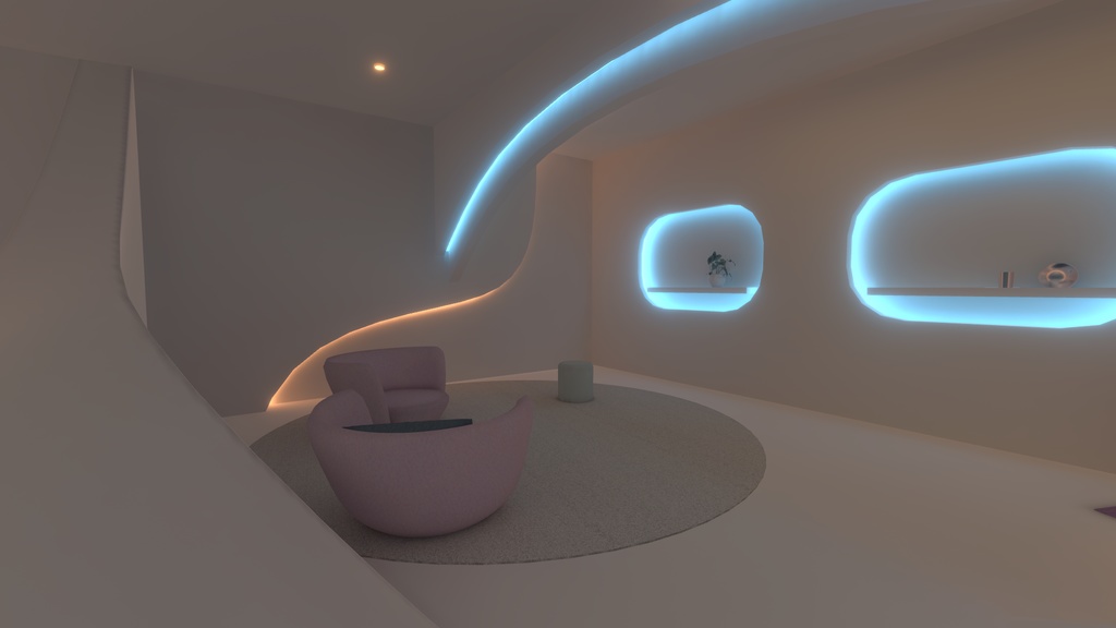 【VRC向けワールド】LumiRoom(クエスト/PC対応)