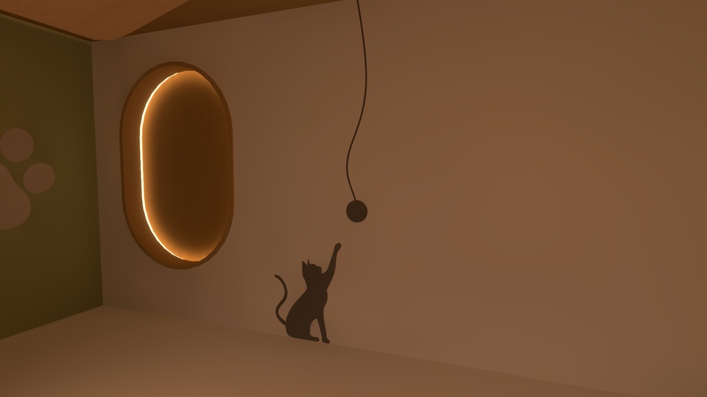 【VRC向けワールド】ごろにゃんハウス(クエスト/PC対応)