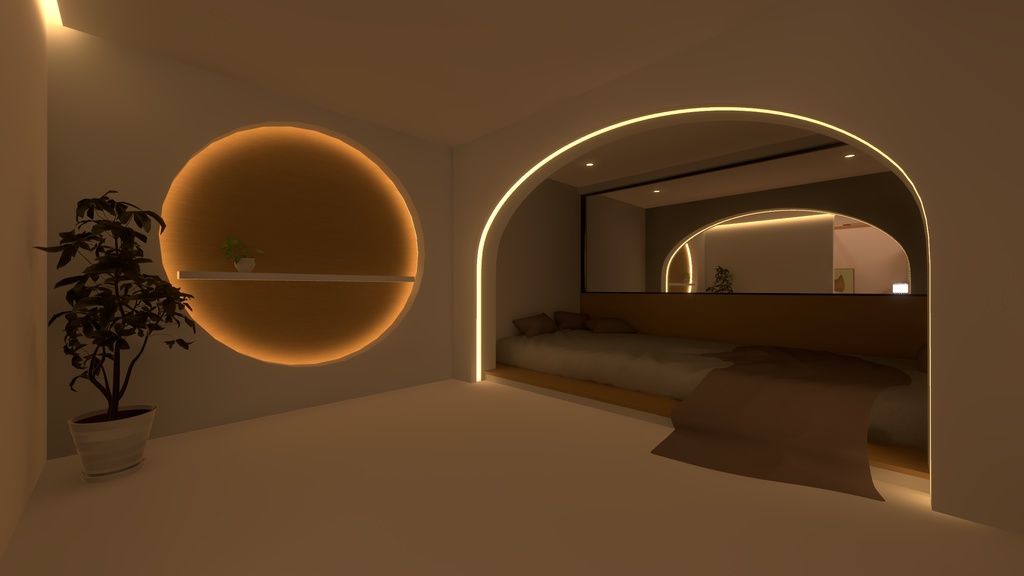 【VRC向けワールド】ごろにゃんハウス(クエスト/PC対応)