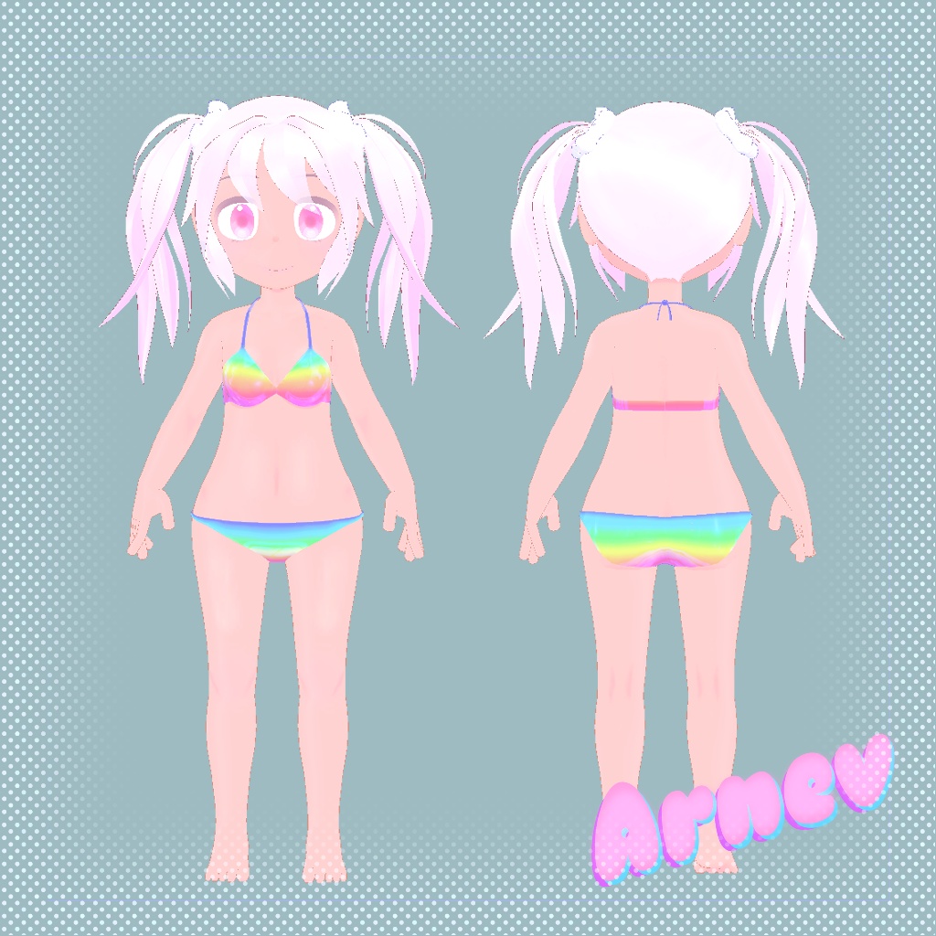 ウサギ娘・Arnev(アルネヴ) _黒ウサギver追加