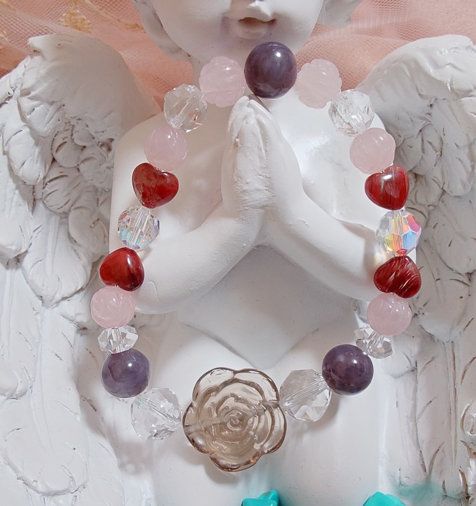 薔薇《スモーキー・クォーツ》(内周約16cm)