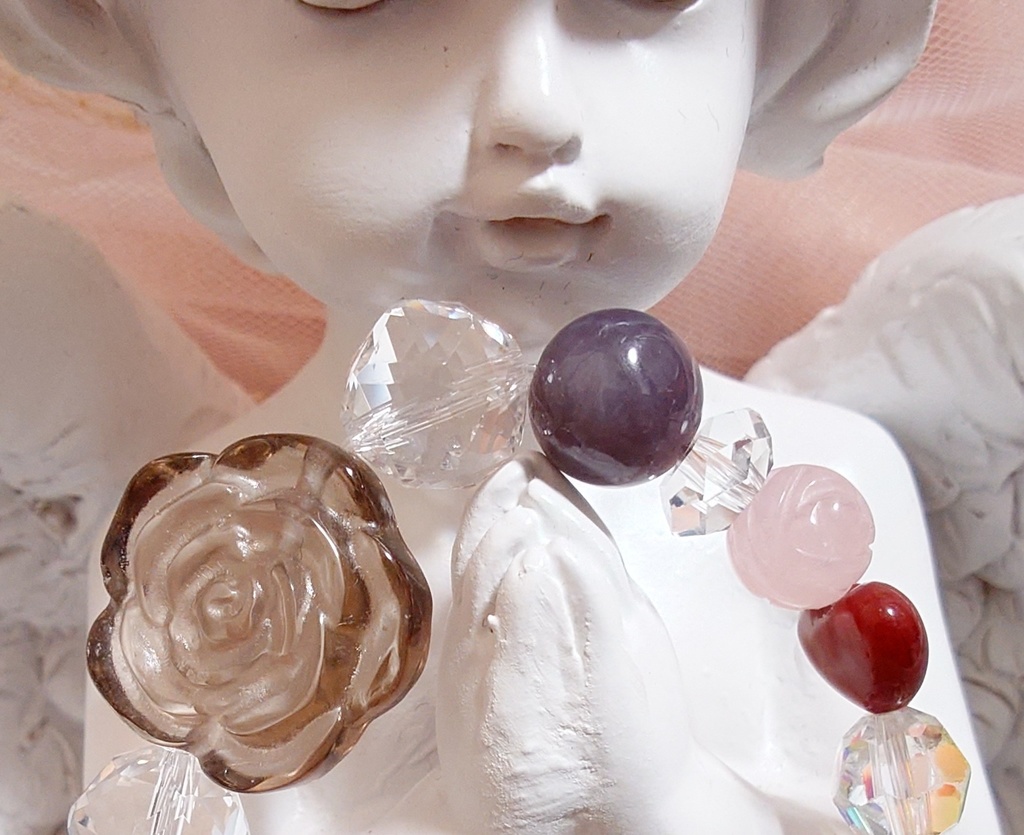 薔薇《スモーキー・クォーツ》(内周約16cm)