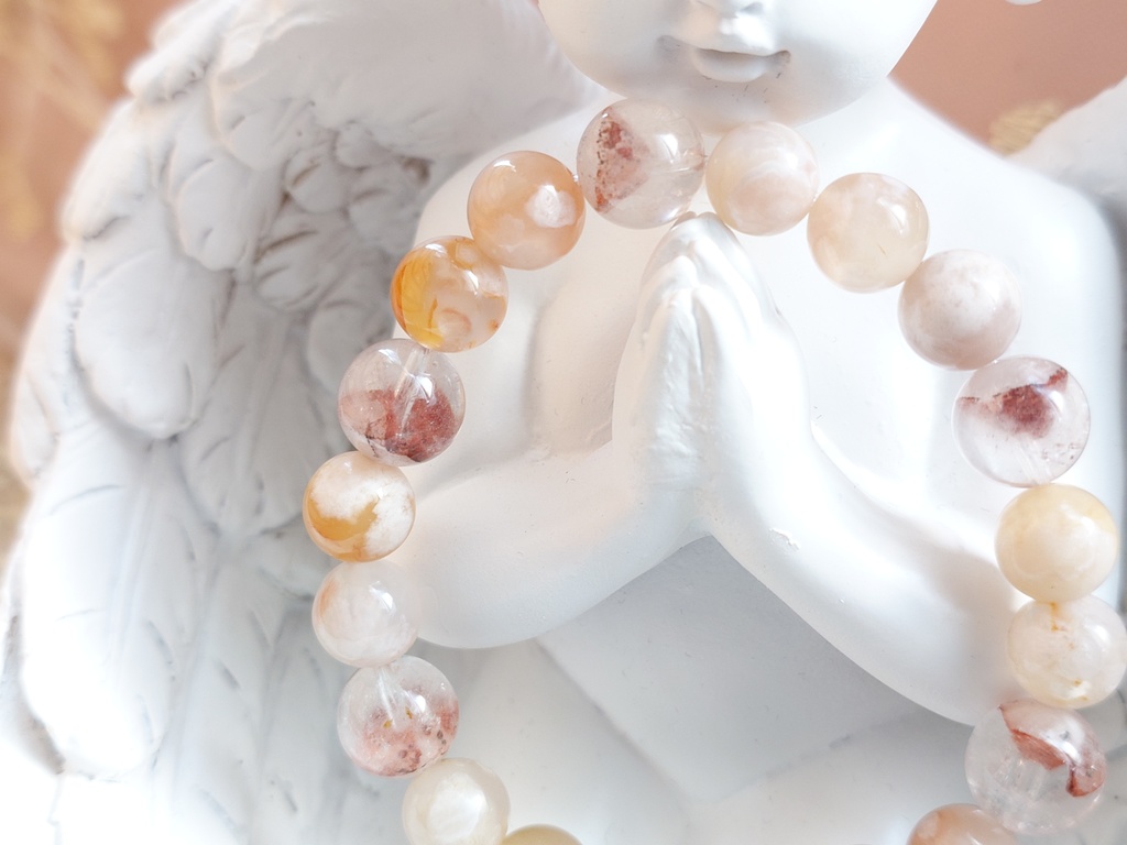 満開の桜と…。①(内周約15cm)