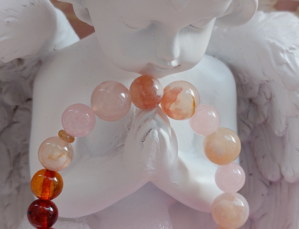 満開の桜と…。②(内周約15cm)