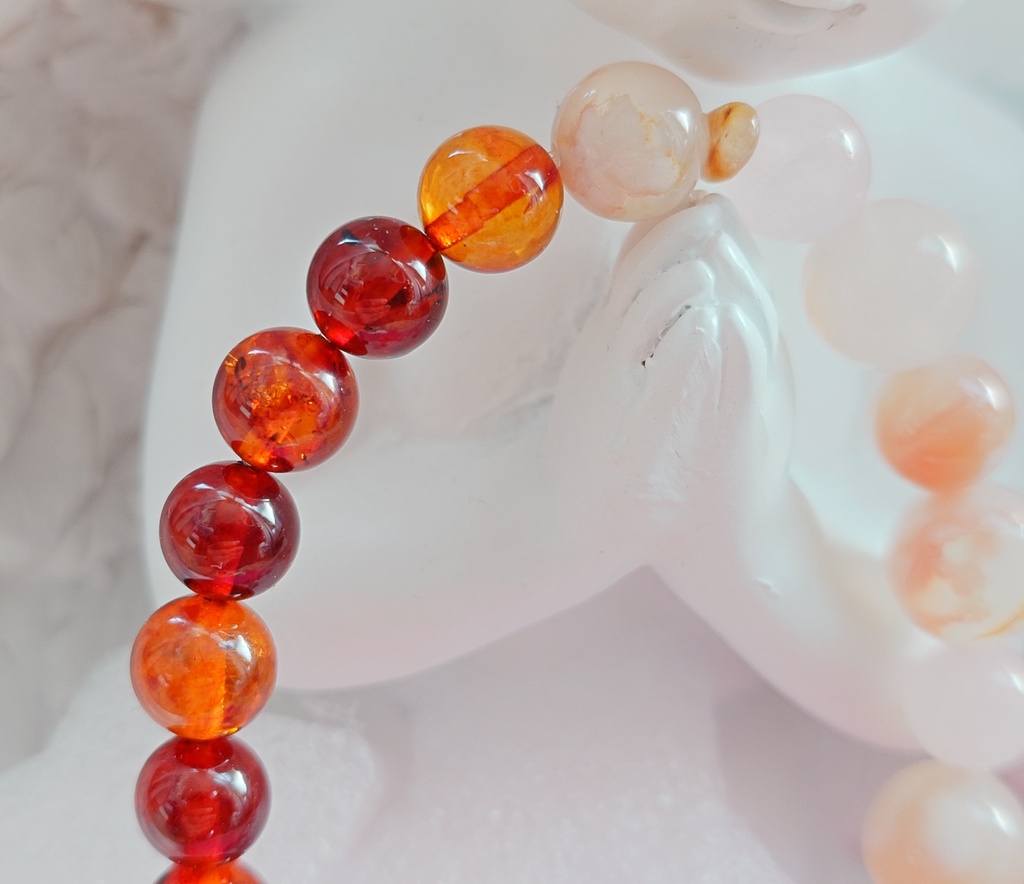 満開の桜と…。②(内周約15cm)