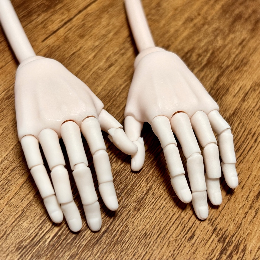 【可動ハンド】 1/3〜1/4 ドール用 メンズ