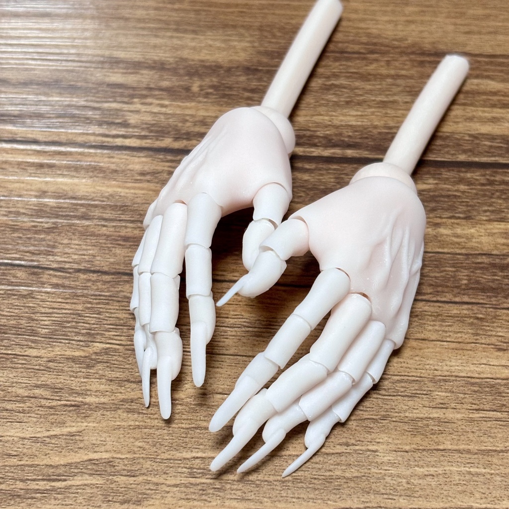 【可動ハンド】 1/3〜1/4 メンズ血管ネイル