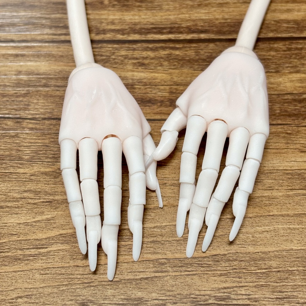 【可動ハンド】 1/3〜1/4 メンズ血管ネイル