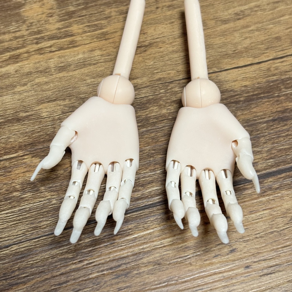 【可動ハンド】 1/3〜1/4 ドール用 レディースネイル