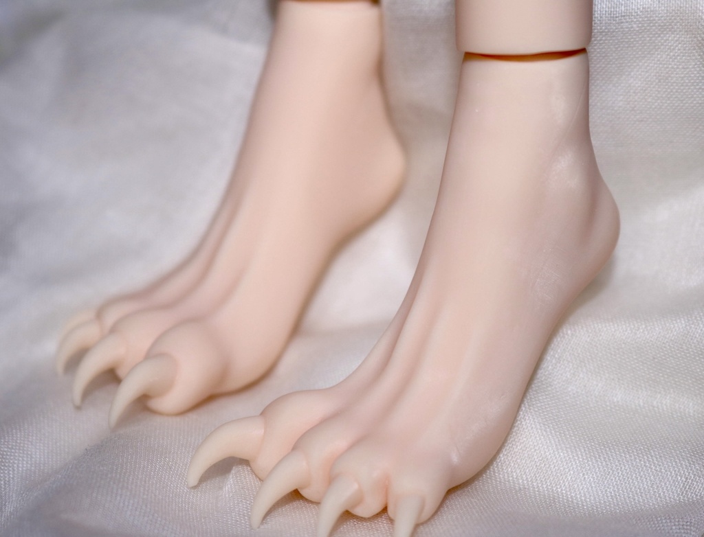 【人外フット】 1/3〜1/4 フットパーツ