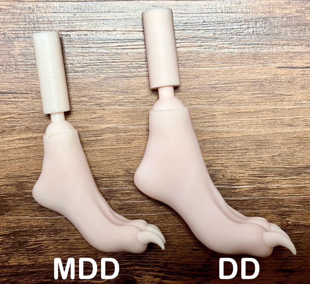 【人外フット】 1/3〜1/4 フットパーツ