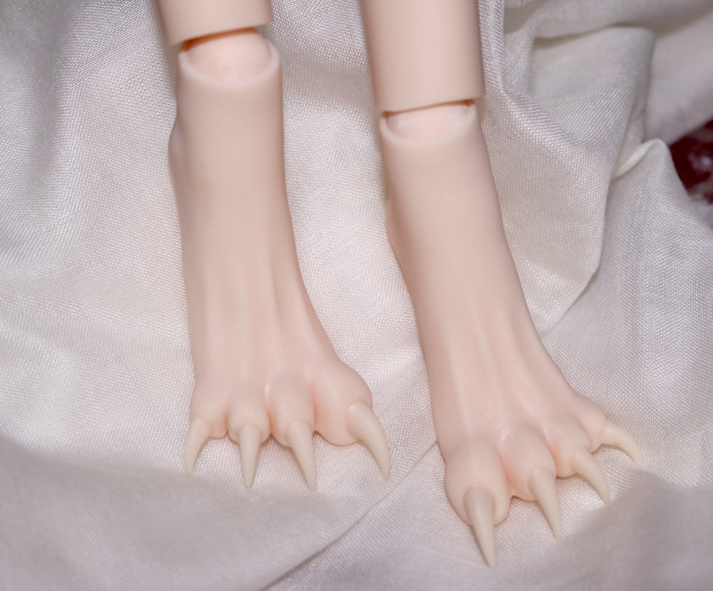 【人外フット】 1/3〜1/4 フットパーツ