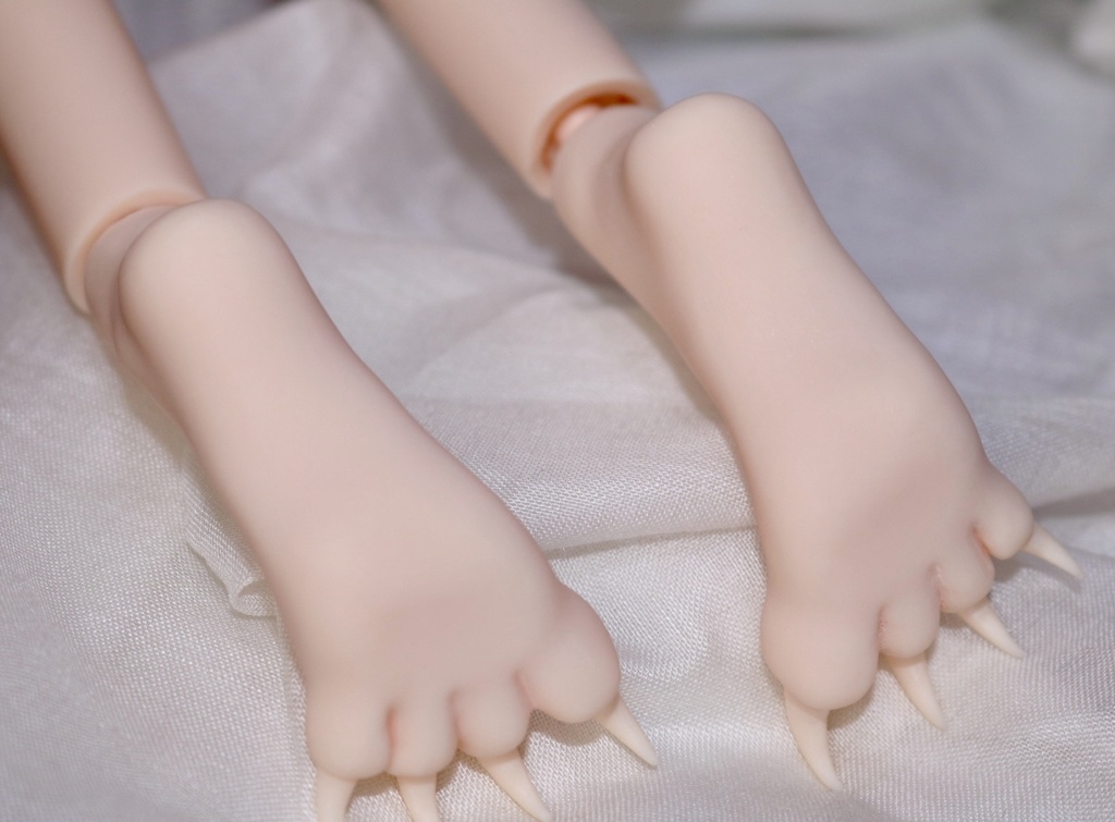 【人外フット】 1/3〜1/4 フットパーツ