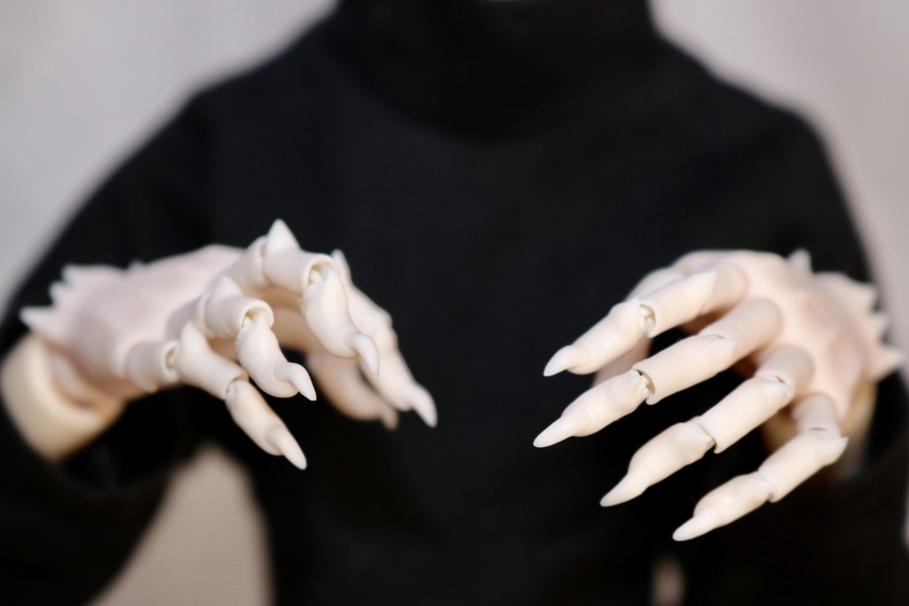 【可動ハンド】1/3〜1/4 獣人ハンド