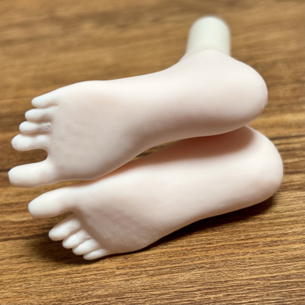 【下駄足】1/3〜1/4 フットパーツ (SD、MSDの靴対応)