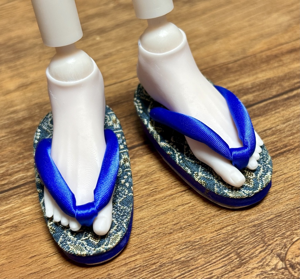 【下駄足】1/3〜1/4 フットパーツ (SD、MSDの靴対応)