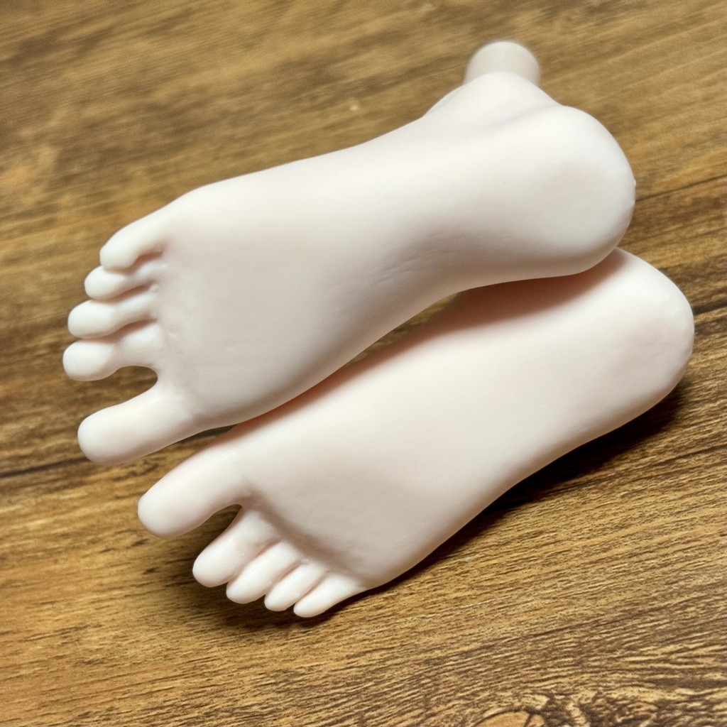 【下駄足】雄感増し増し DDB向け フットパーツ (SD13男、SD17男の靴対応)