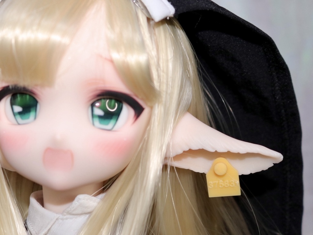 【ケモ耳シリーズ】 1/3 DD対応 つけ耳 草食系