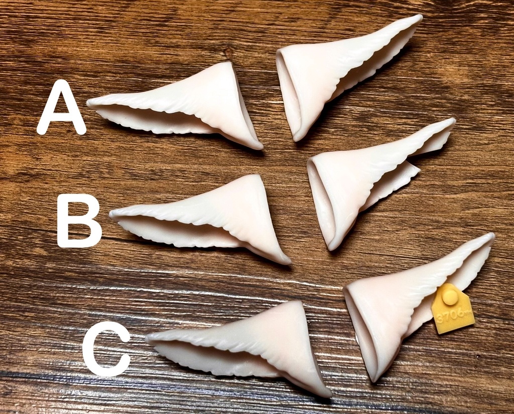 【ケモ耳シリーズ】 1/3 DD対応 つけ耳 草食系