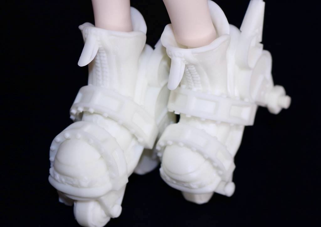 【足パーツ】 1/3 DD対応サイズ 一体型 ローラーシューズ 「モデル H-01」