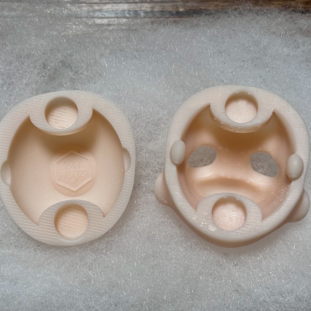 祝【T.M HEAD】 1/12 ドール オリジナルヘッド 3Dプリンター用 3Dモデル STLデータ