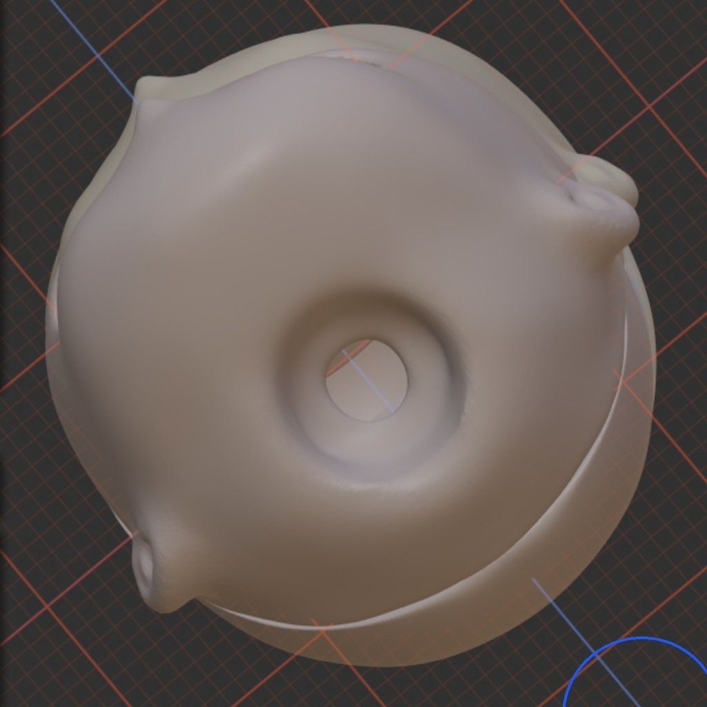 祝【T.M HEAD】 1/12 ドール オリジナルヘッド 3Dプリンター用 3Dモデル STLデータ