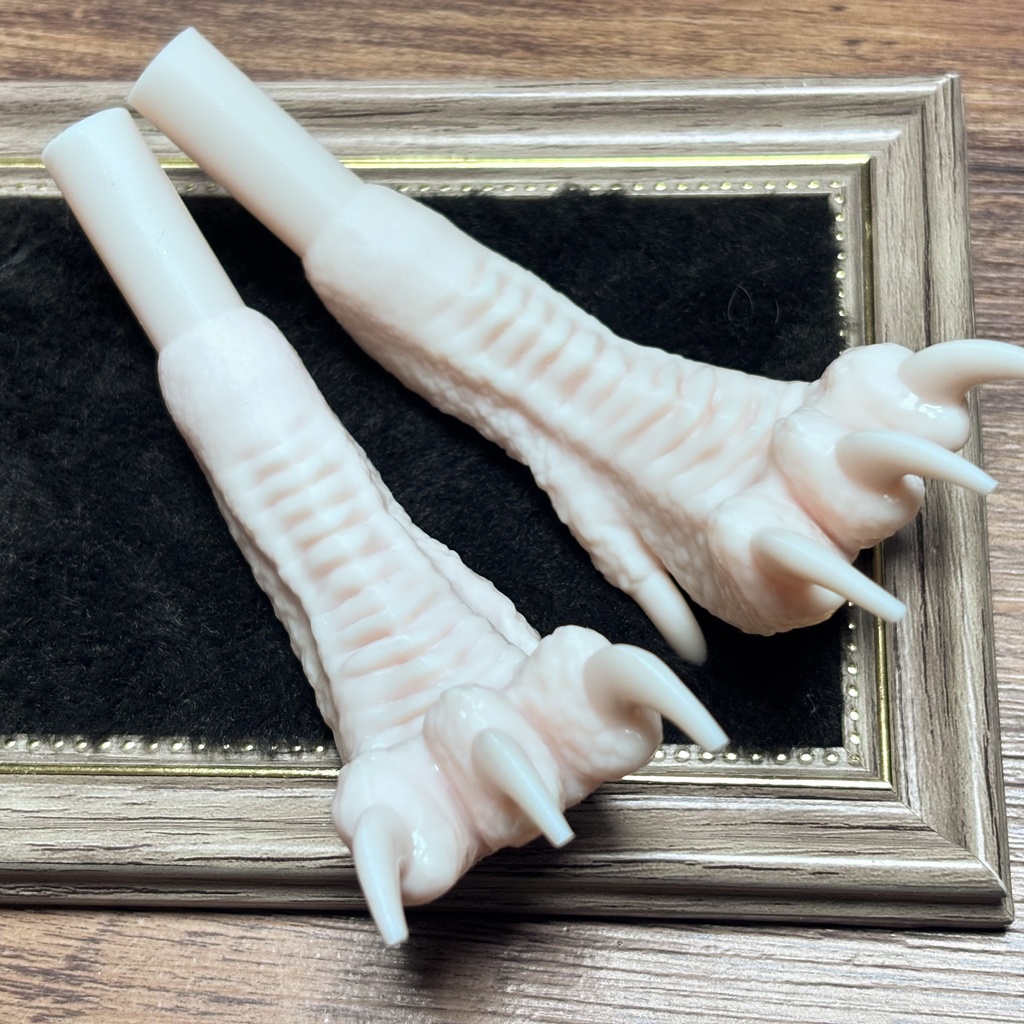 【人外フット】ドラゴン 1/3 フットパーツ 足フレーム一体型