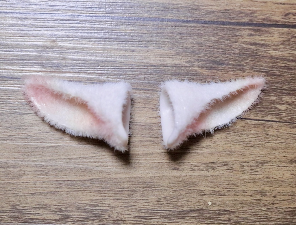 数量限定 【ケモ耳シリーズ】 1/3 DD対応 つけ耳 草食系 フロッキー加工済み