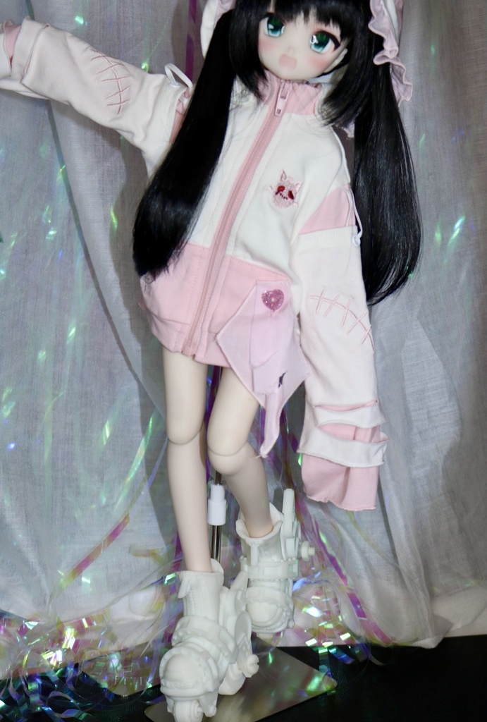 【足パーツ】 1/4 MDD対応サイズ 一体型 ローラーシューズ 「モデル H-01」