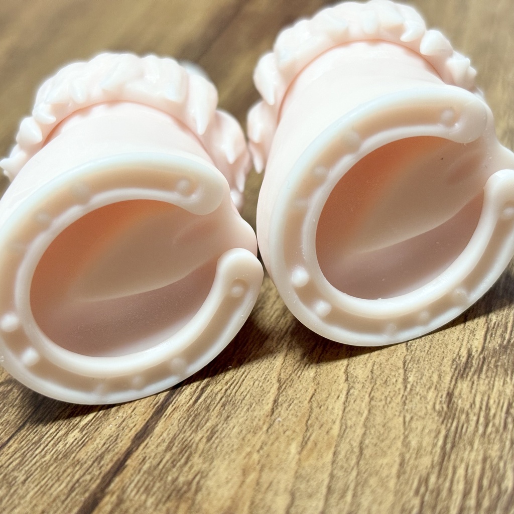 SALE再販なし【人外フット】1/3〜1/4 奇蹄類 蹄鉄足 フットパーツ 未塗装