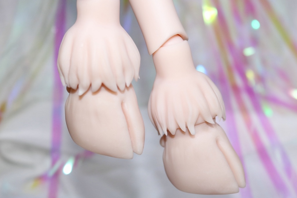 【人外フット】1/3〜1/4 偶蹄類 フットパーツ