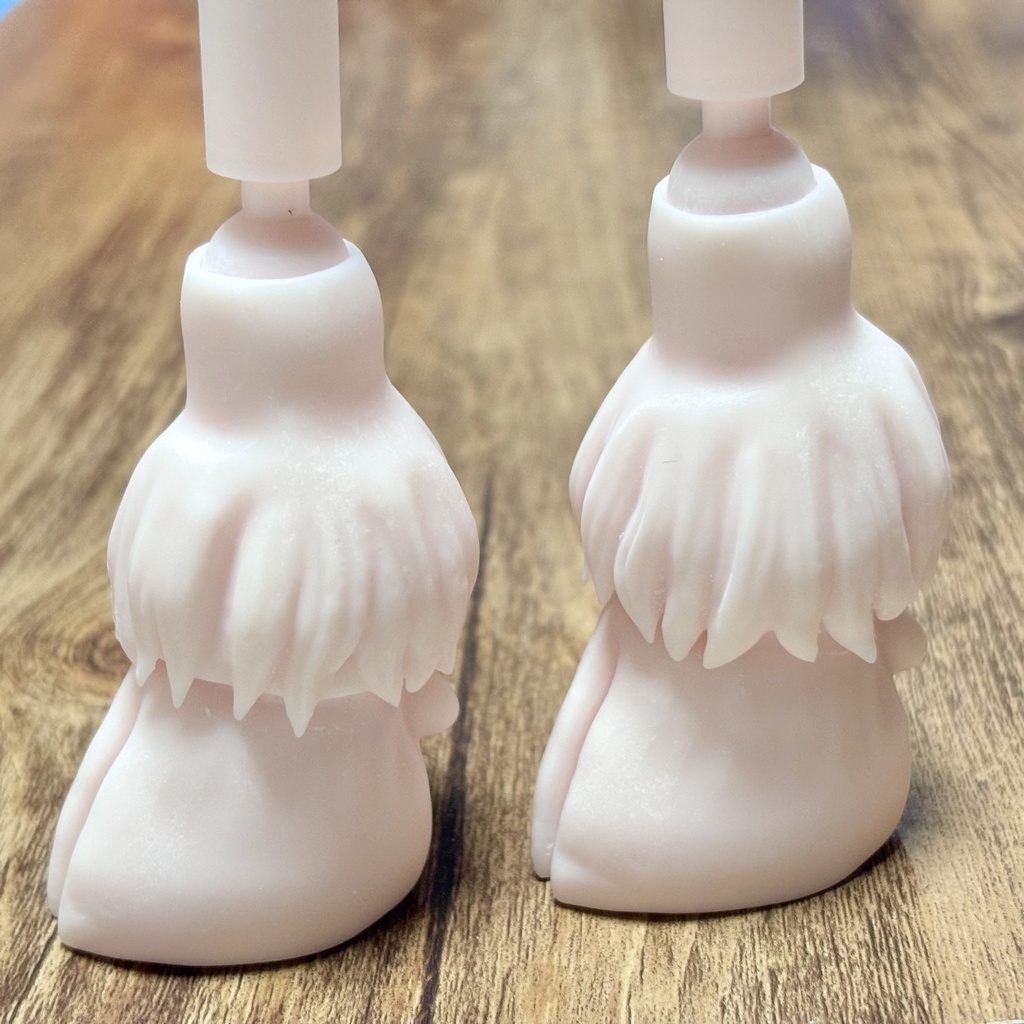 【人外フット】1/3〜1/4 偶蹄類 フットパーツ