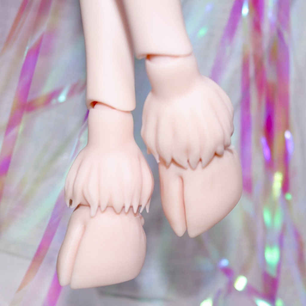 【人外フット】1/3〜1/4 偶蹄類 フットパーツ