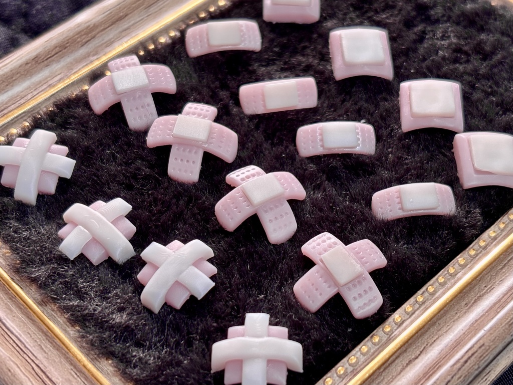 ドール用 立体 ばんそうこう セット 全16点