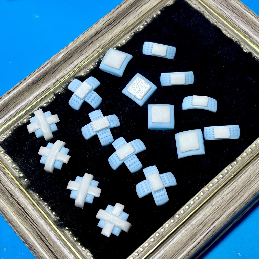 ドール用 立体 ばんそうこう セット 全16点