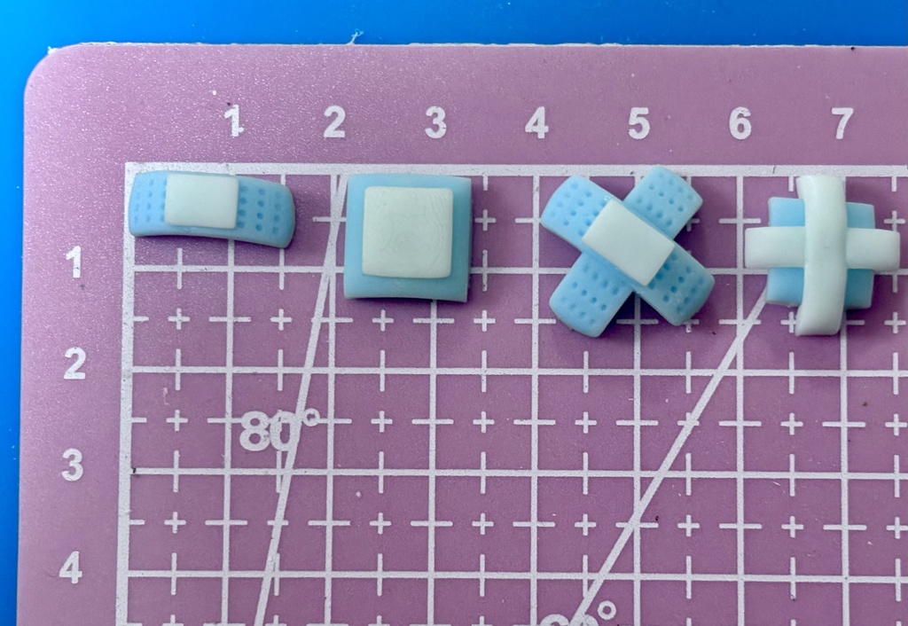 ドール用 立体 ばんそうこう セット 全16点