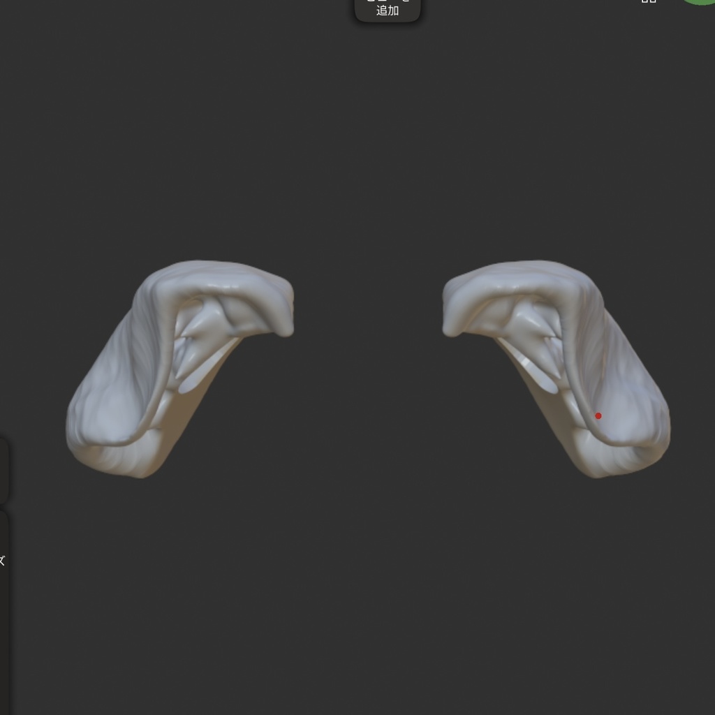 再販無し 【ケモ耳シリーズ】 1/3 モルモット耳 マグネット式 未塗装