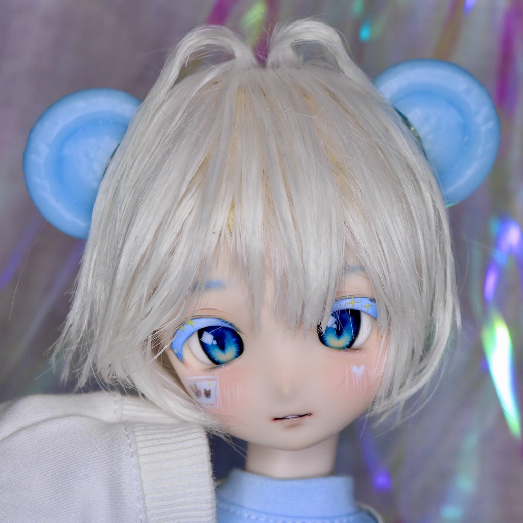 再販無し 数量限定【ケモ耳シリーズ 】1/3 つけ耳 「ツキハギ くまみみ(ゾンビっ子)」