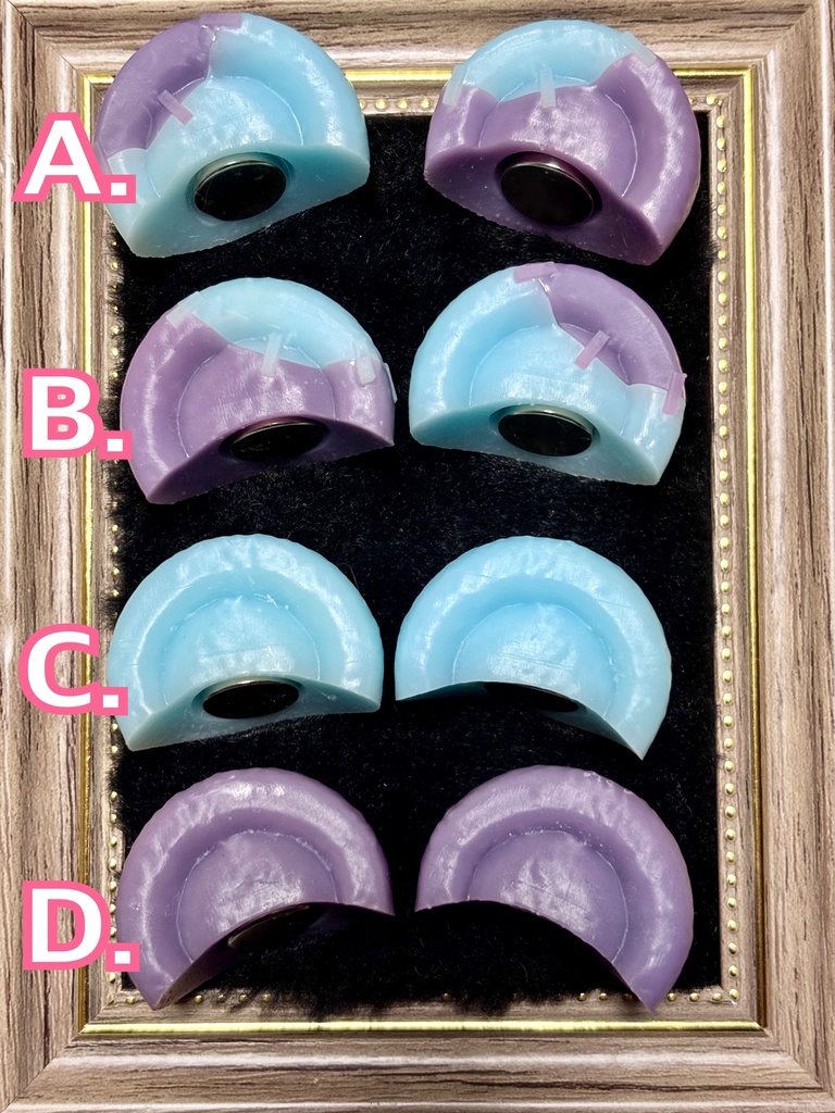 再販無し 数量限定【ケモ耳シリーズ 】1/3 つけ耳 「ツキハギ くまみみ(ゾンビっ子)」