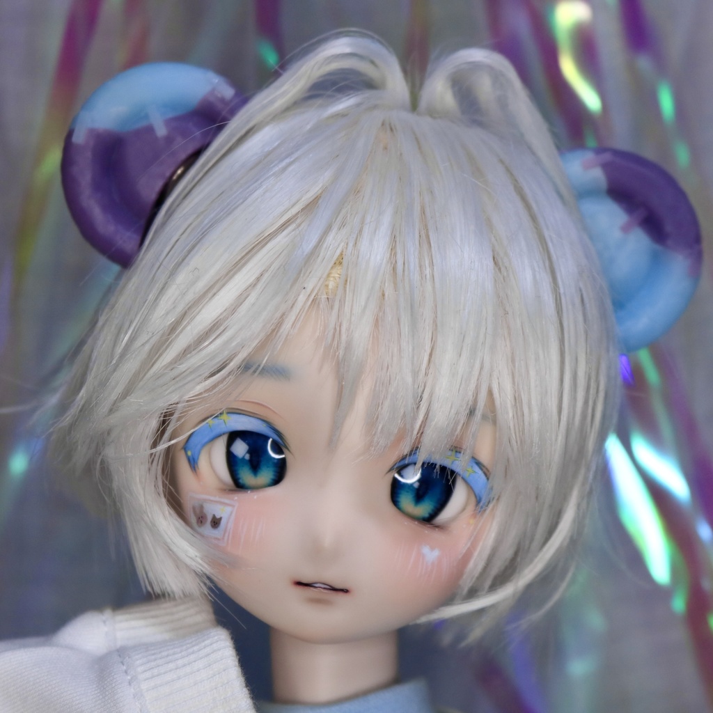 再販無し 数量限定【ケモ耳シリーズ 】1/3 つけ耳 「ツキハギ くまみみ(ゾンビっ子)」