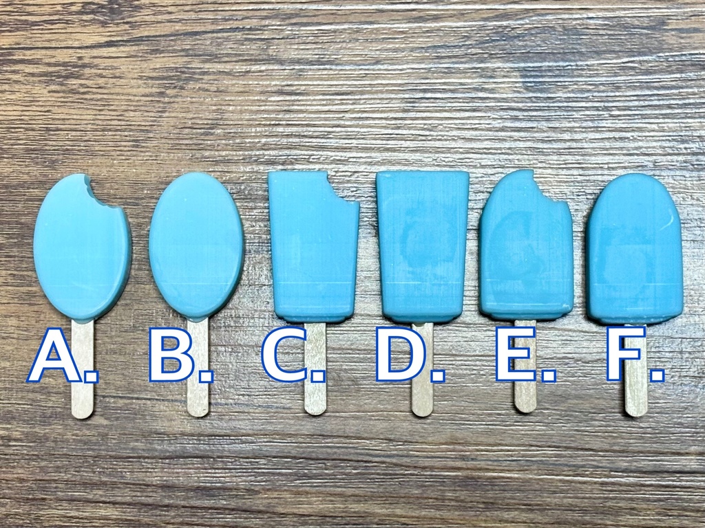 1/3〜1/4 ドールサイズ フェイクスイーツ 棒アイス